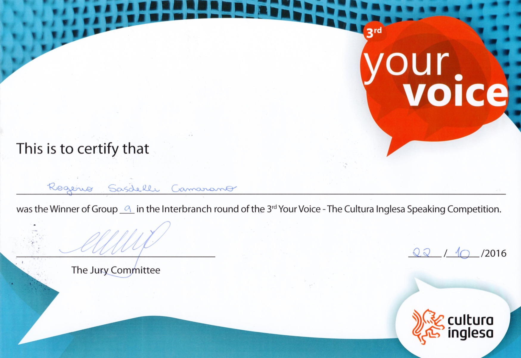 Your Voice 2016